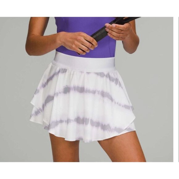 Lululemon Court Rival High-Rise Tennis Golf Skirt w/ Built in Shorts 8 - Picture 1 of 7